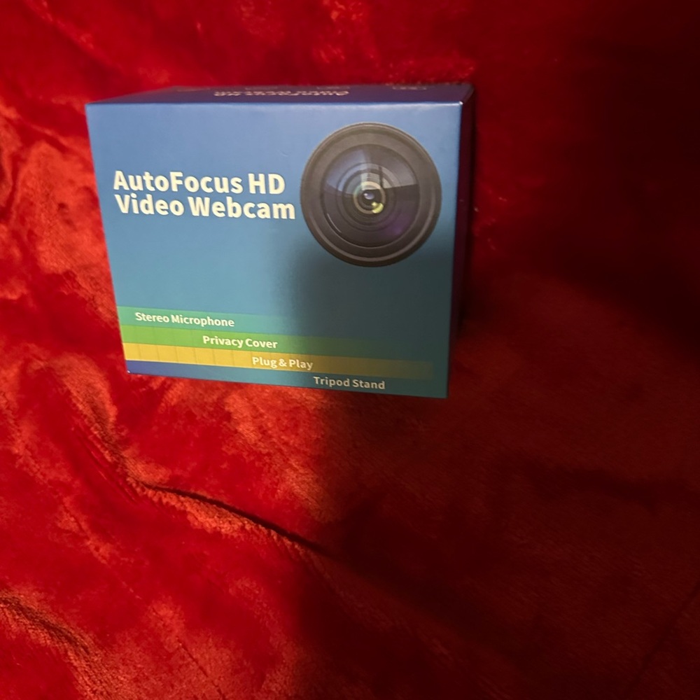 AutoFocus HD Video Webcam - Blue